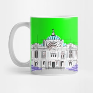 bellas artes the classic monument Mug